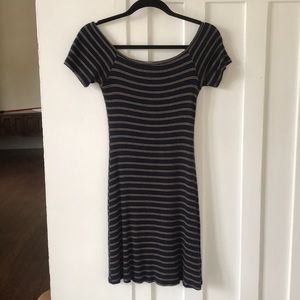 Urban outfitters cooperative navy striped dress